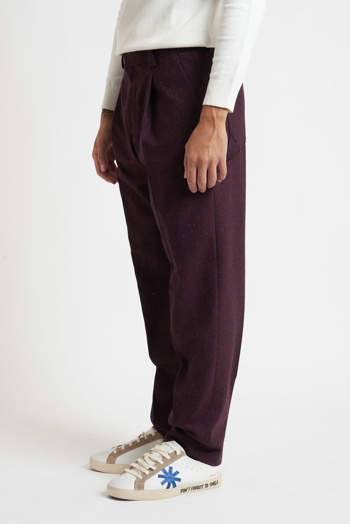 HUGO Uomo Pantalone Una Pince con Chiusura a Cerniera modello 9055 - De Matteo Uomo