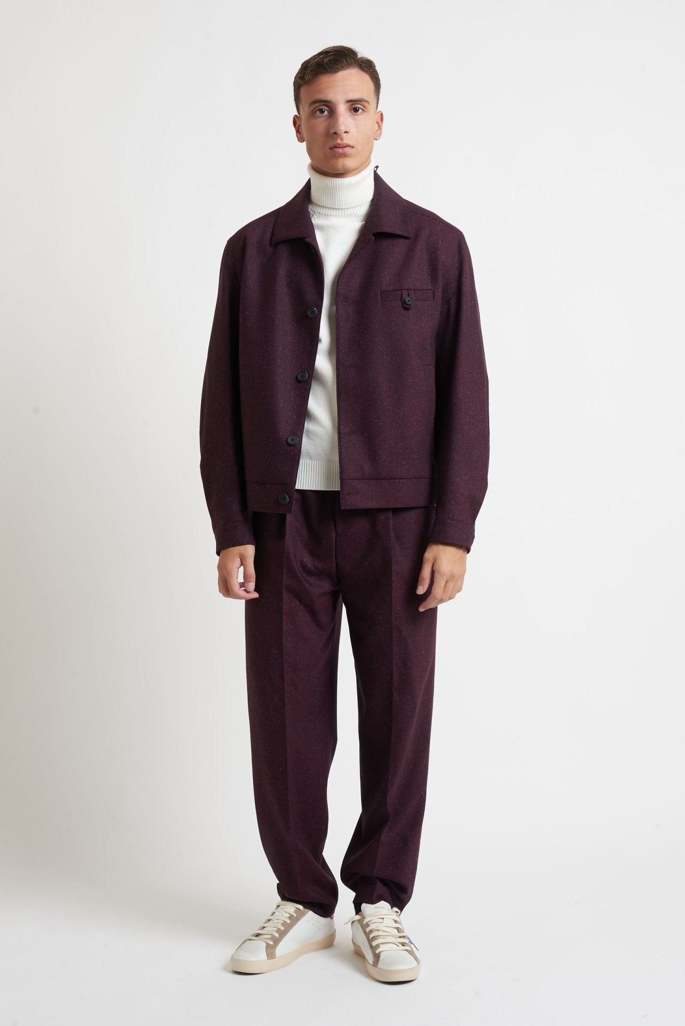 HUGO Uomo Pantalone Una Pince con Chiusura a Cerniera modello 9055 - De Matteo Uomo