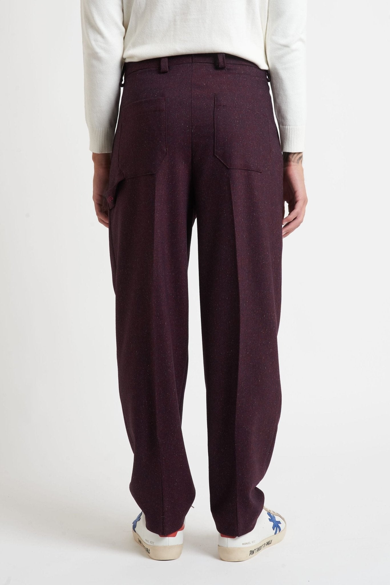 HUGO Uomo Pantalone Una Pince con Chiusura a Cerniera modello 9055 - De Matteo Uomo