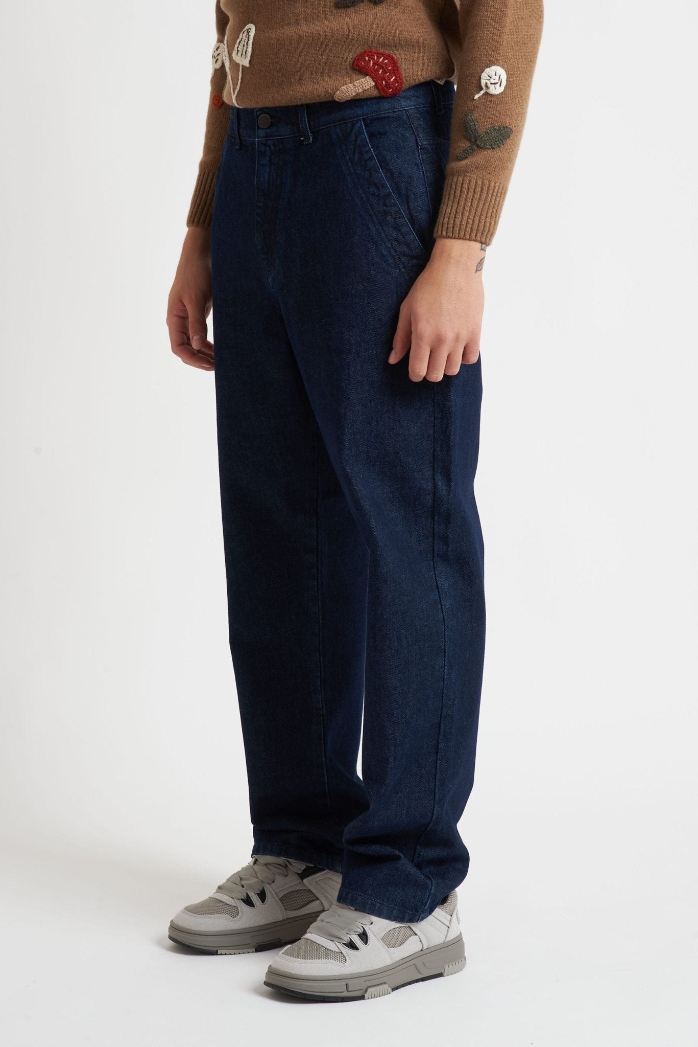 Jeans PRIME HOMME con Tasche America e Fondo 22 cm MODELLO AG3641 - De Matteo Uomo