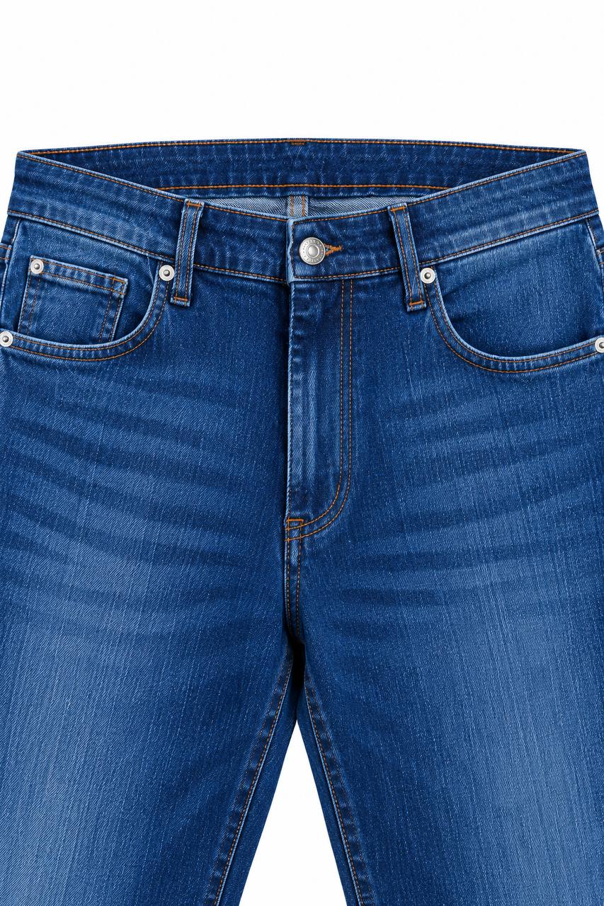 Jeans Uomo Basic 5 Tasche in Cotone Elasticizzato - De Matteo Uomo