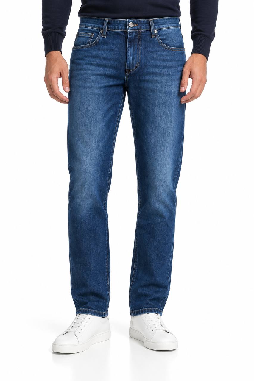 Jeans Uomo Basic 5 Tasche in Cotone Elasticizzato - De Matteo Uomo