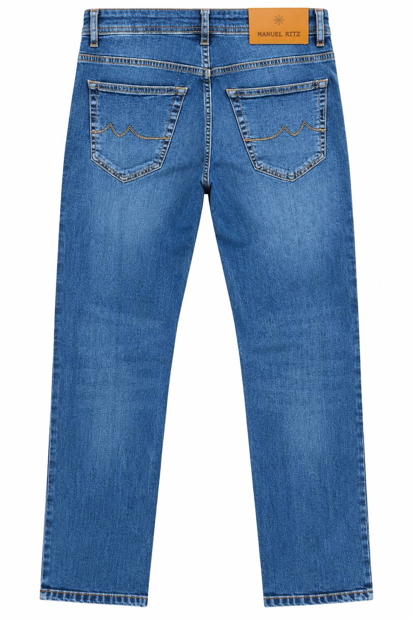 Jeans Uomo Regular Fit 5 Tasche - De Matteo Uomo
