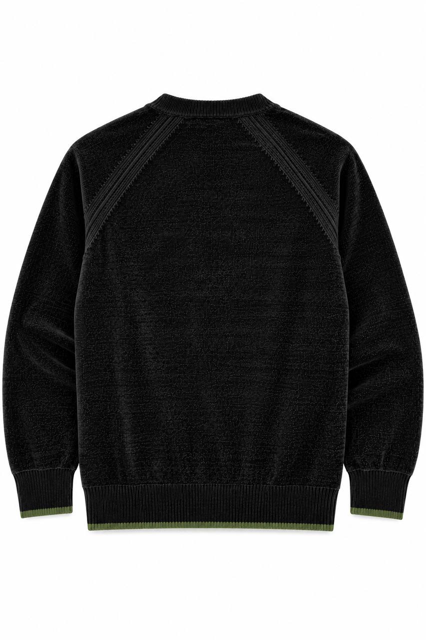 Maglia Basic in Ciniglia con Manica Raglan - De Matteo Uomo