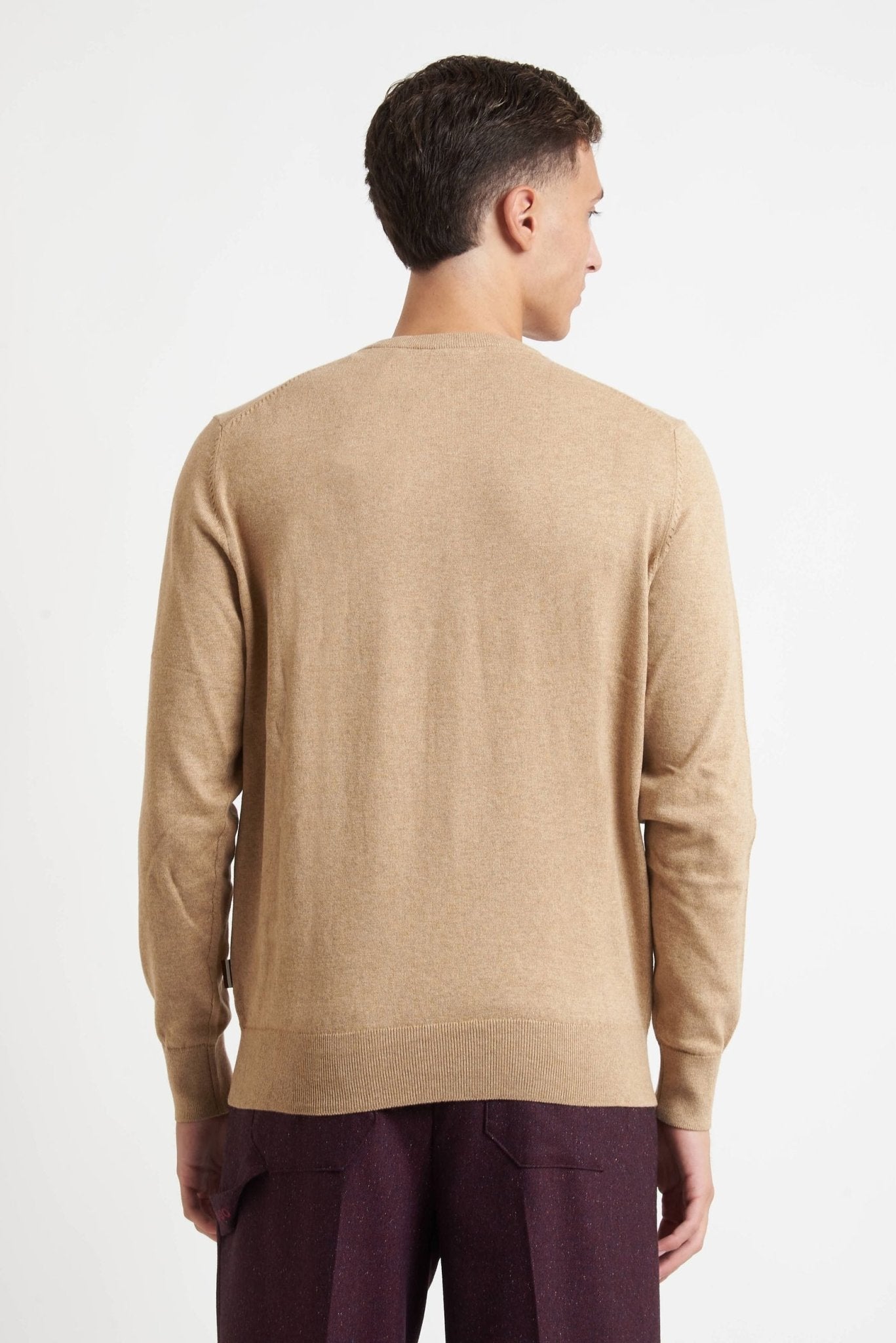 Maglia BUGATTI Girocollo in Cotone e Cashmere 85520D - De Matteo Uomo