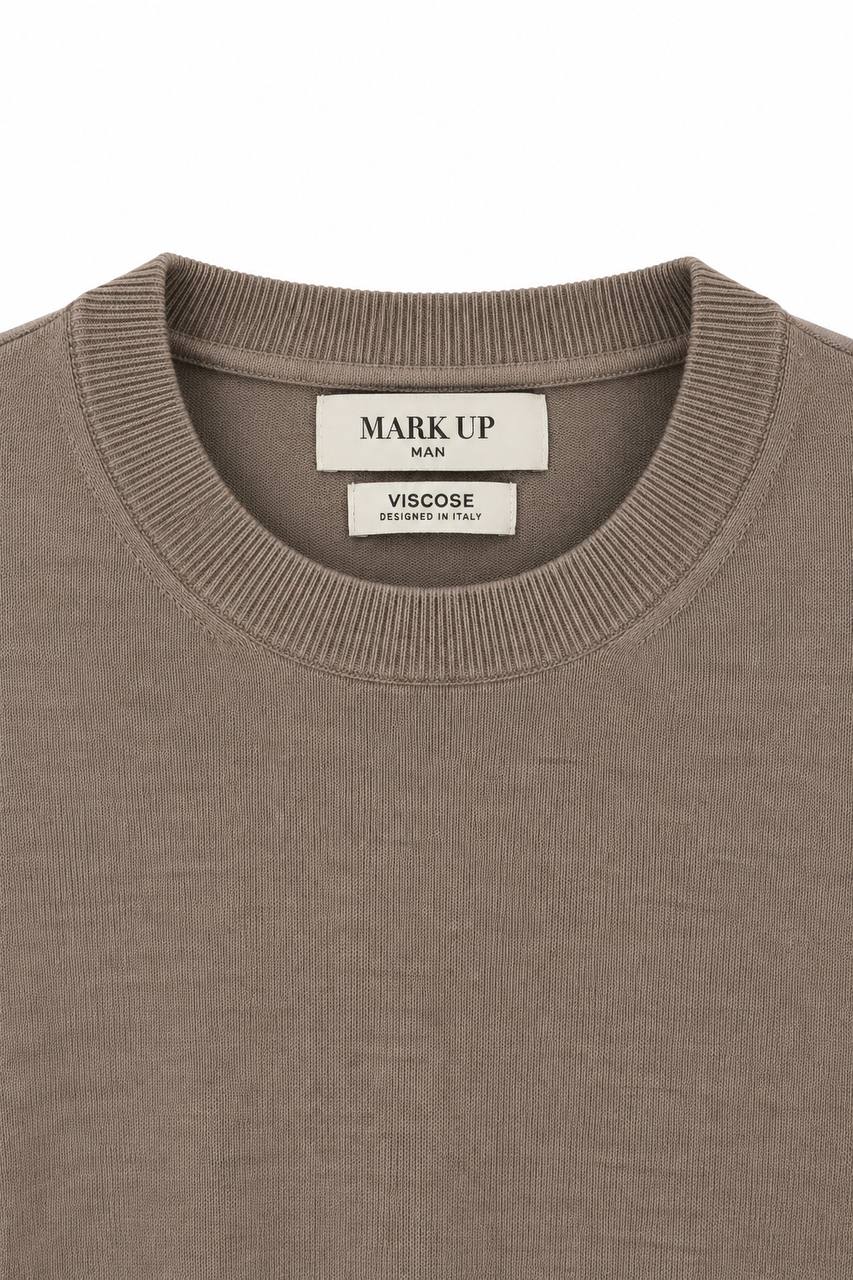 Maglia Girocollo Basic da Uomo - De Matteo Uomo