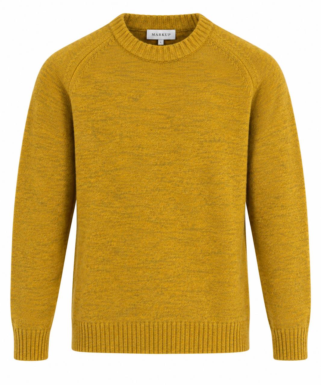 Maglia Girocollo Ocra Sale e Pepe da Uomo - De Matteo Uomo