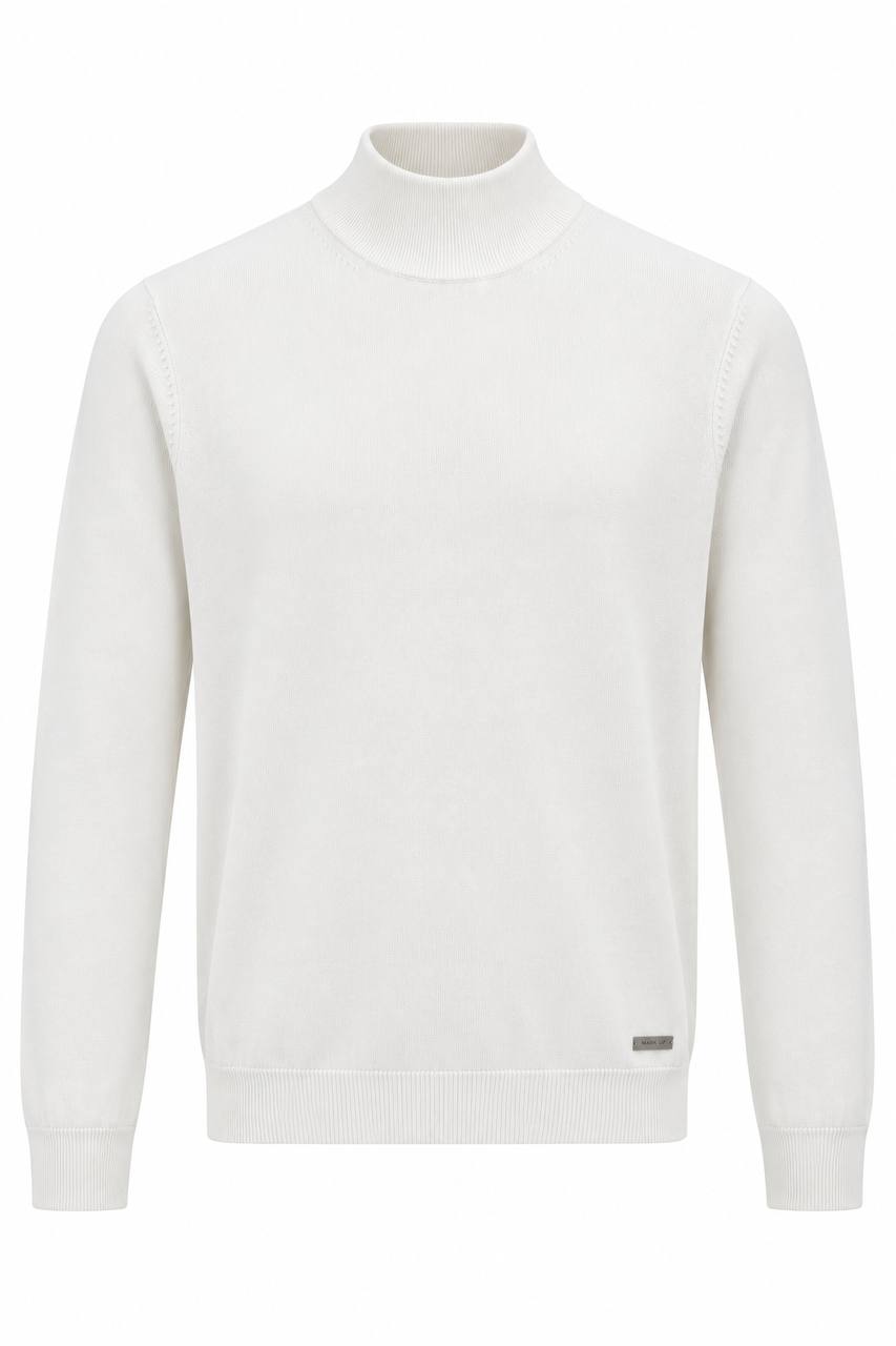 Maglia Mezzocollo Basic da Uomo - De Matteo Uomo
