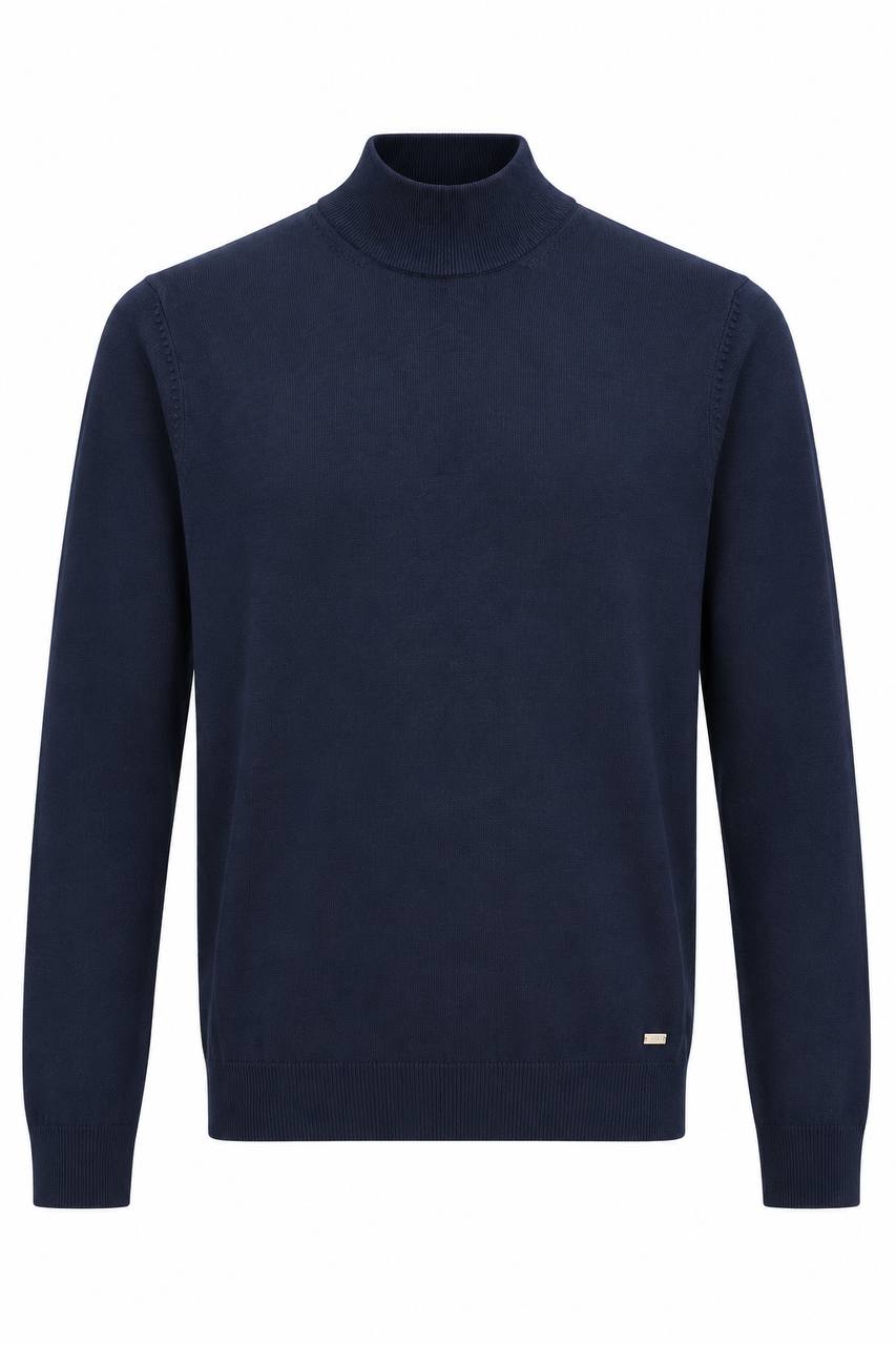 Maglia Mezzocollo Basic da Uomo - De Matteo Uomo