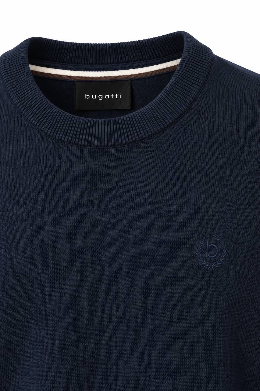 Maglia Uomo Basic Girocollo con Logo Tinta su Tinta - De Matteo Uomo
