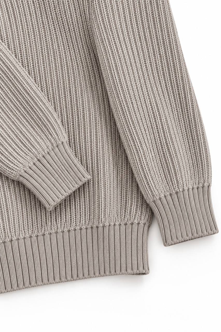Maglia Uomo Girocollo in Lana e Cotone - De Matteo Uomo