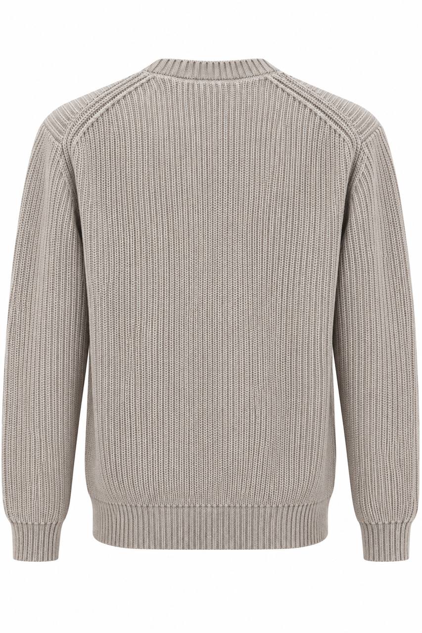 Maglia Uomo Girocollo in Lana e Cotone - De Matteo Uomo