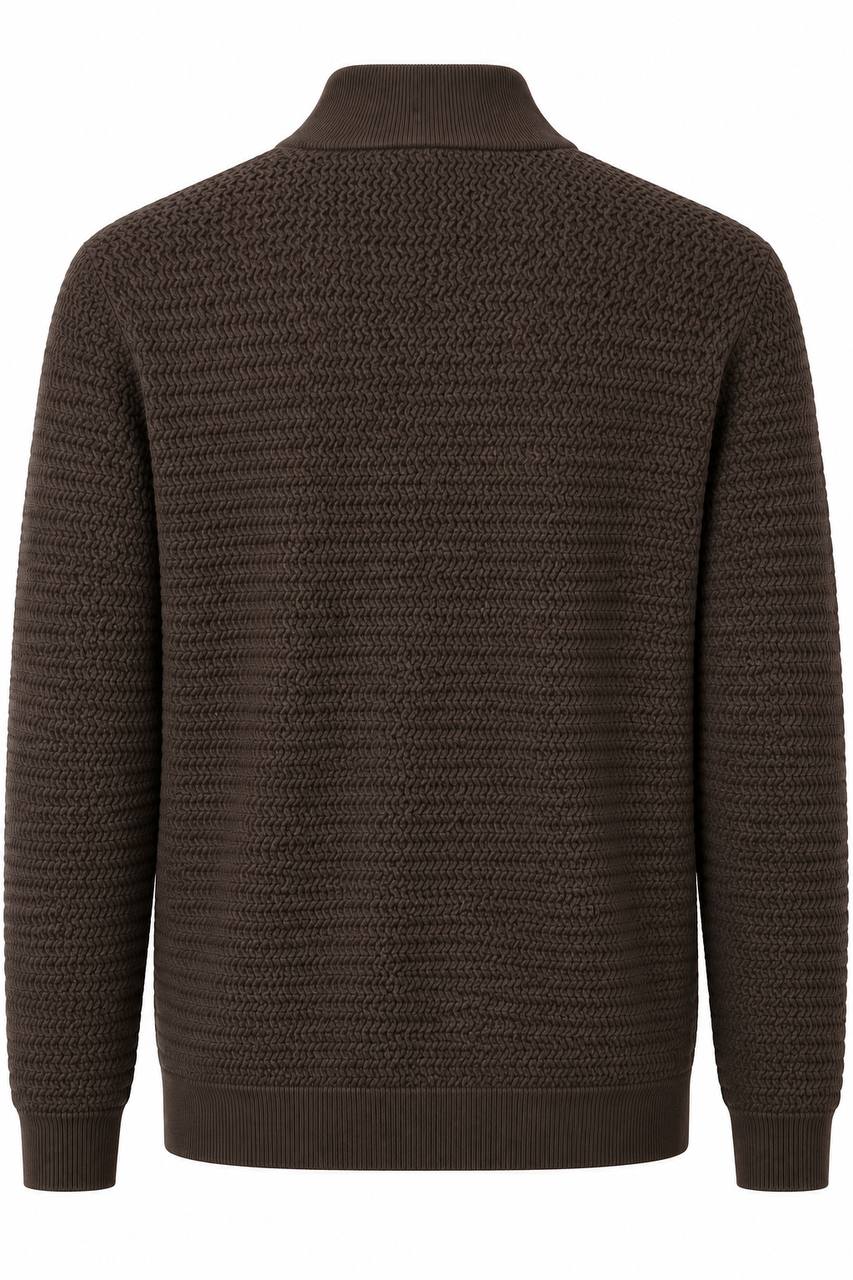 Maglia Uomo Mezzocollo con Zip - De Matteo Uomo