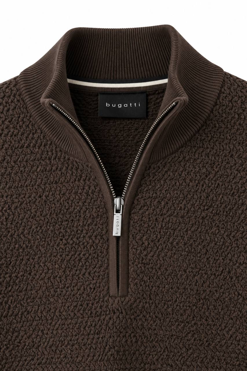 Maglia Uomo Mezzocollo con Zip - De Matteo Uomo
