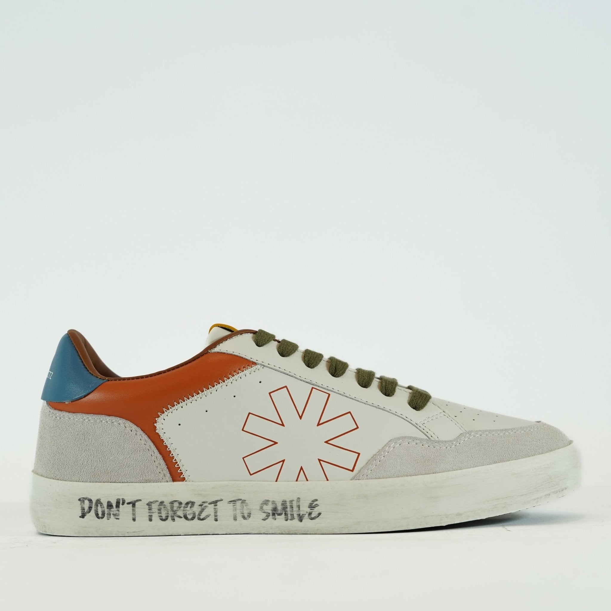 MANUEL RITZ Sneakers Uomo in Pelle Stellina e Suola Effetto Usurato MODELLO Q514 - De Matteo Uomo