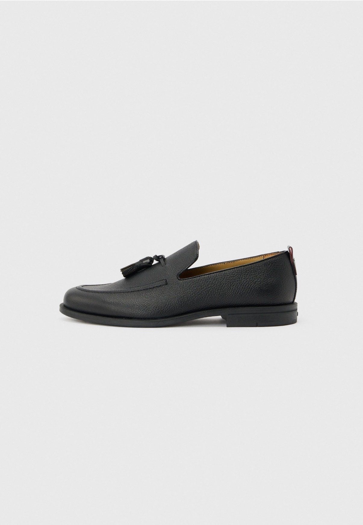 Mocassini con Nappine in Pelle Martellata 100% - De Matteo Uomo