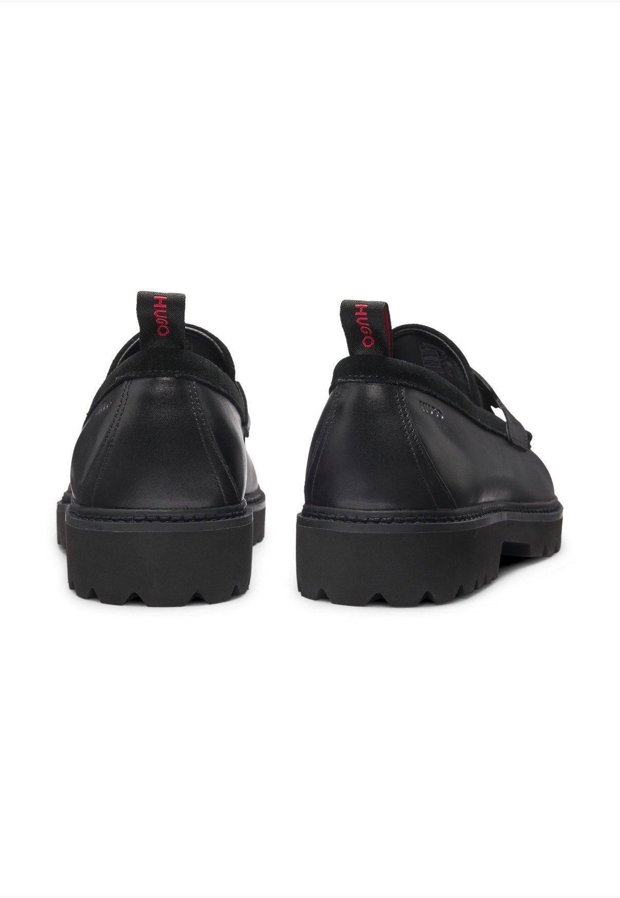 Mocassino in Pelle e Camoscio con Fascia e Suola Carro Armato - De Matteo Uomo