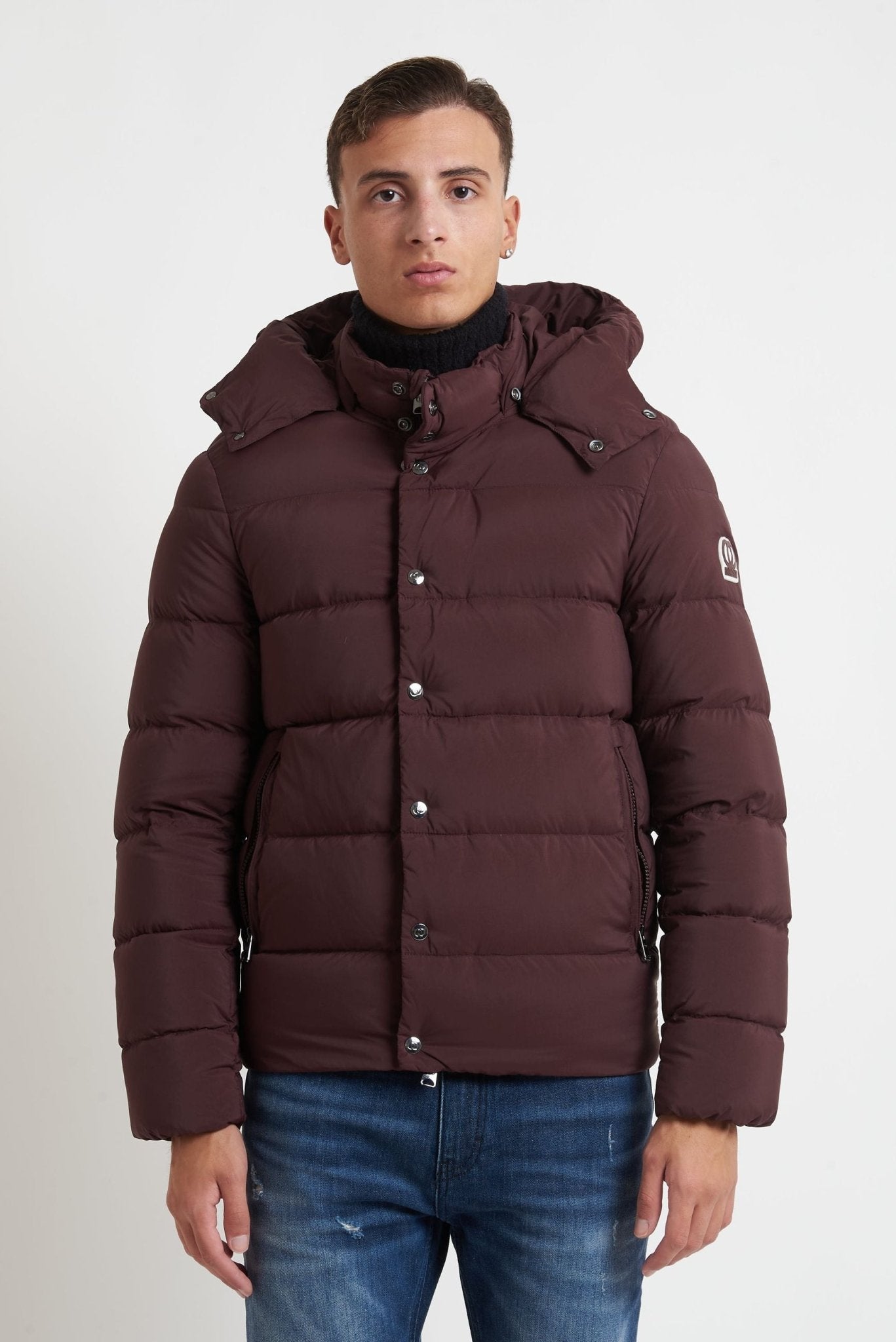 OOSY Sirius Piumino Imbottito in Nylon Vera Piuma modello sy94403 - De Matteo Uomo