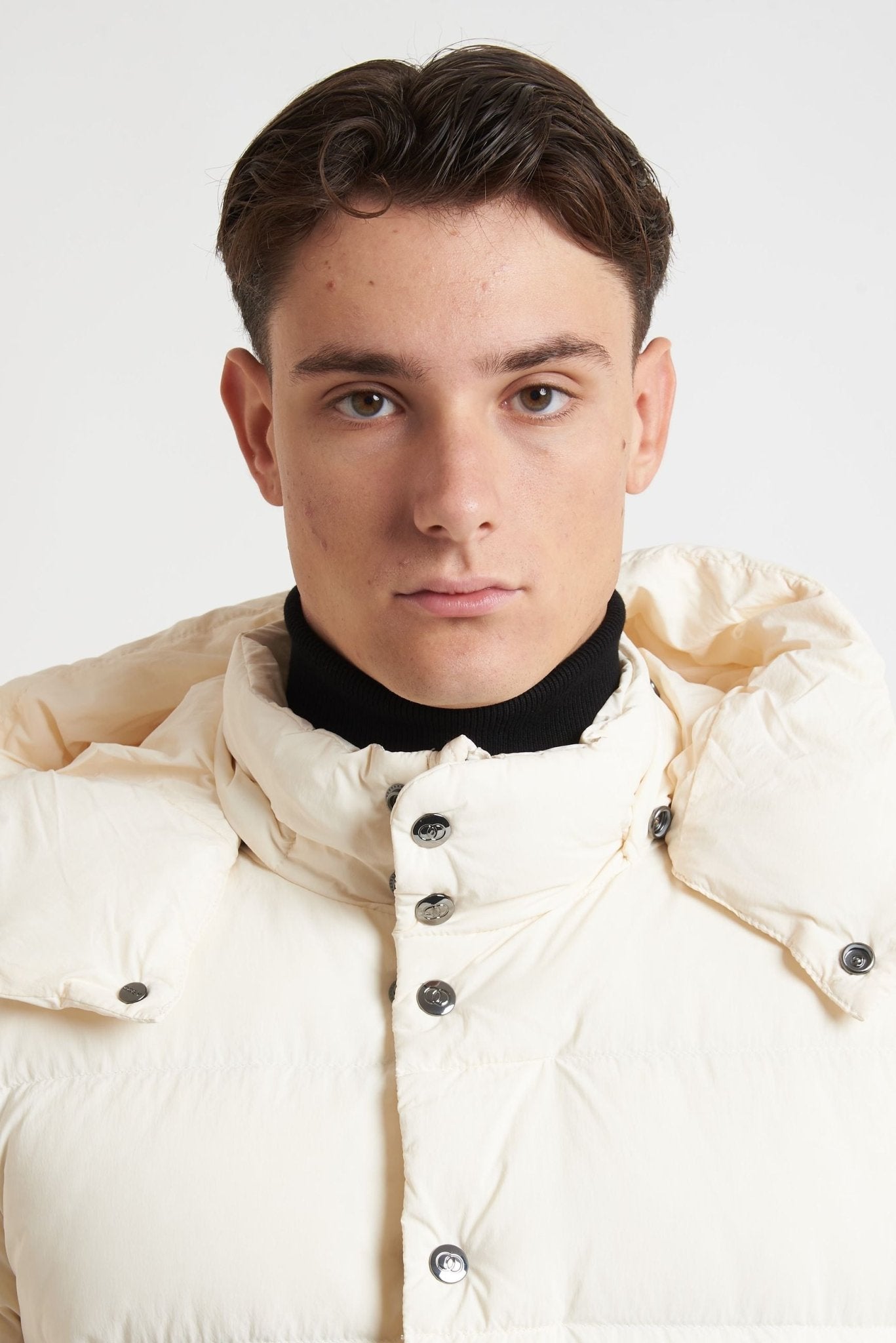 OOSY Sirius Piumino Imbottito in Nylon Vera Piuma modello sy94403 - De Matteo Uomo