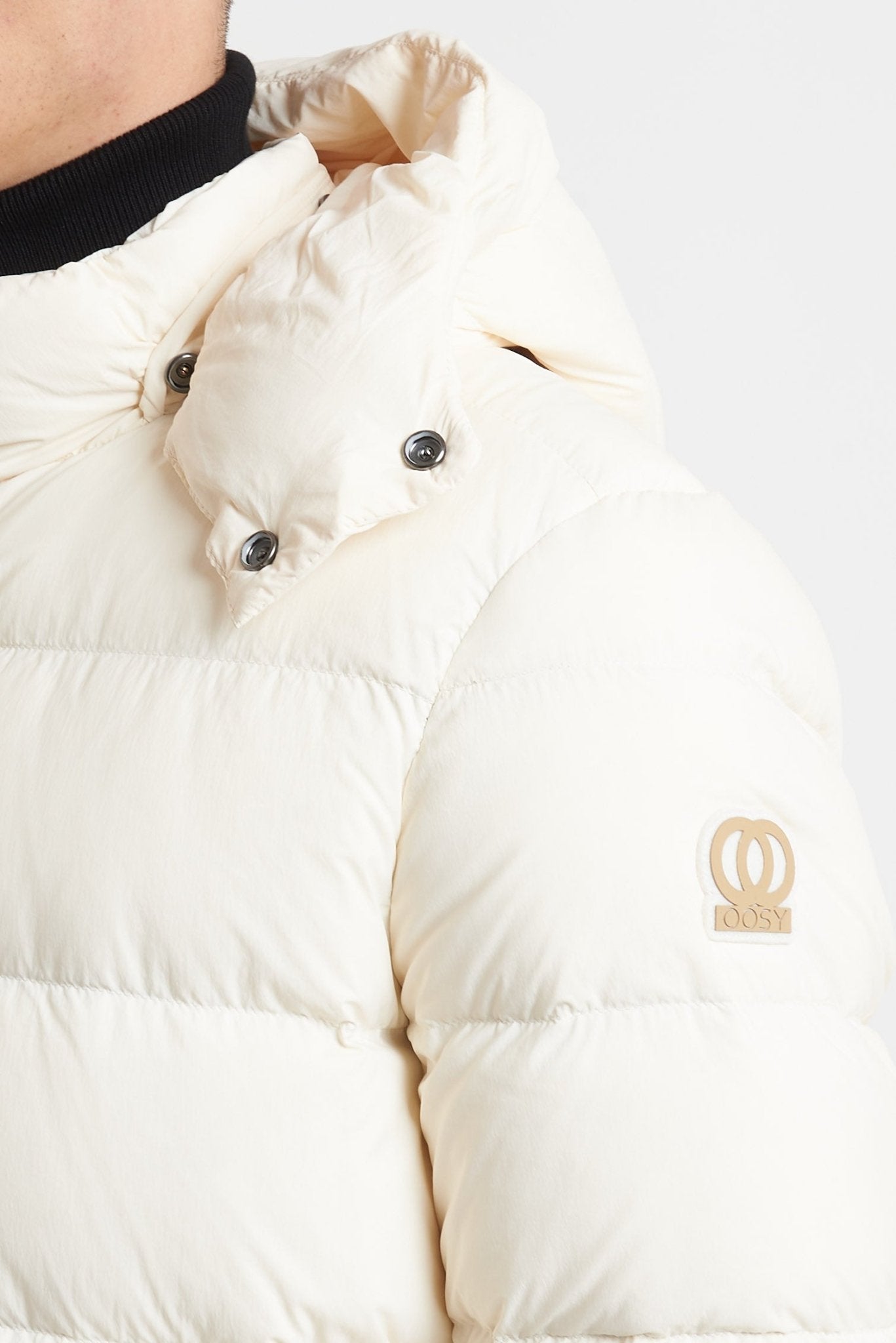 OOSY Sirius Piumino Imbottito in Nylon Vera Piuma modello sy94403 - De Matteo Uomo