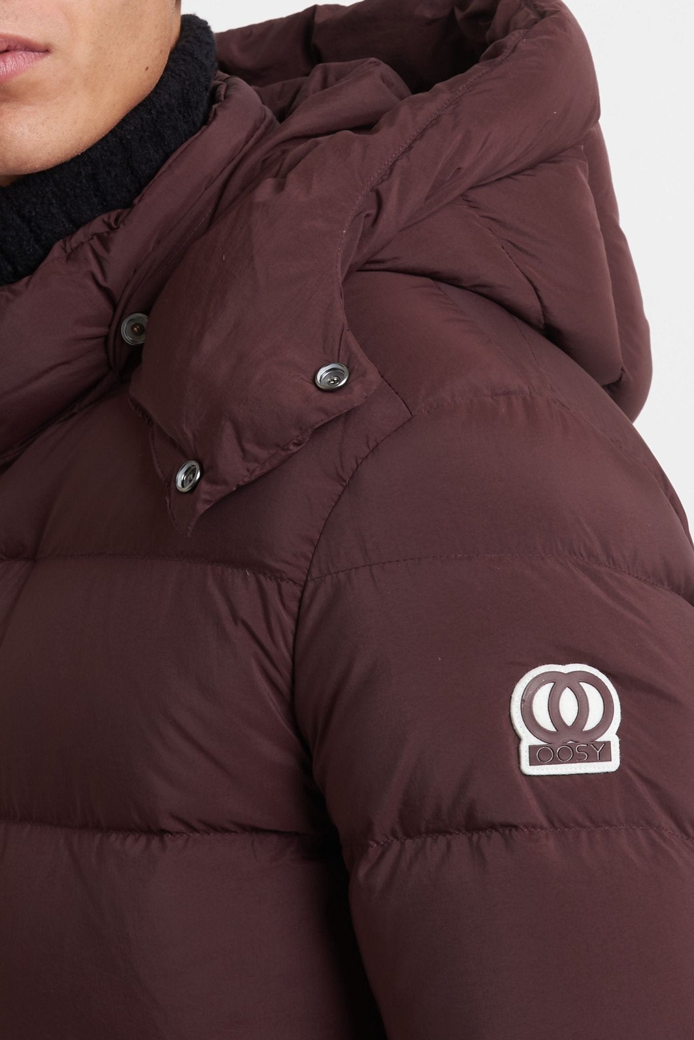 OOSY Sirius Piumino Imbottito in Nylon Vera Piuma modello sy94403 - De Matteo Uomo