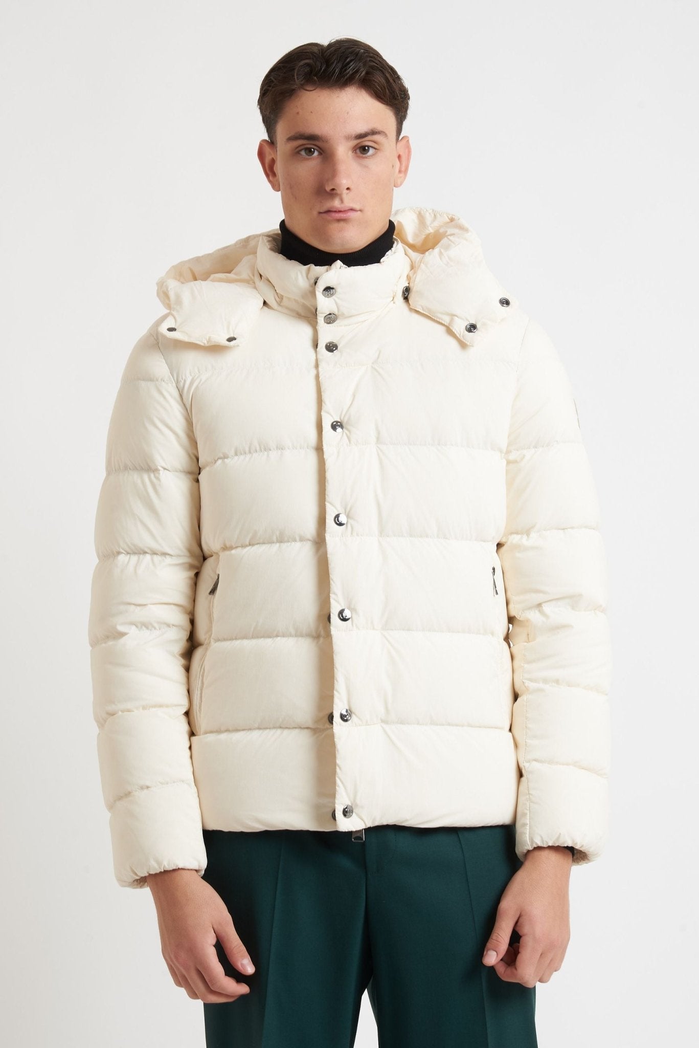 OOSY Sirius Piumino Imbottito in Nylon Vera Piuma modello sy94403 - De Matteo Uomo