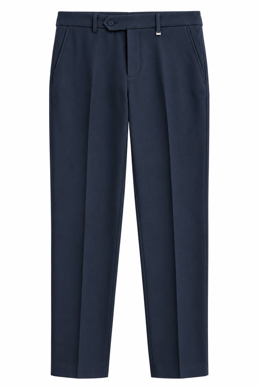 Pantalone Uomo Coordinato Basic in Lana - De Matteo Uomo