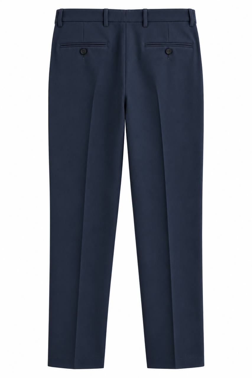 Pantalone Uomo Coordinato Basic in Lana - De Matteo Uomo