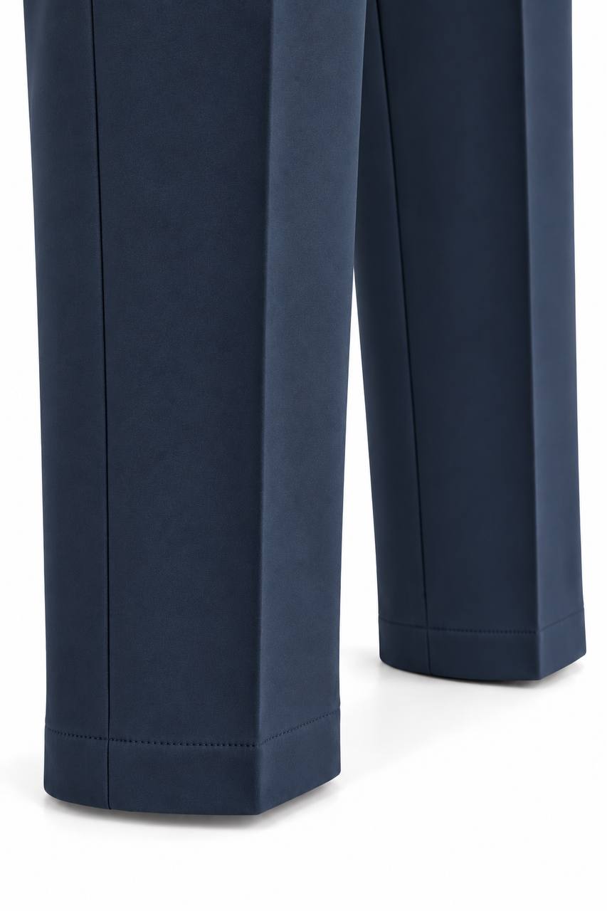 Pantalone Uomo Coordinato Basic in Lana - De Matteo Uomo