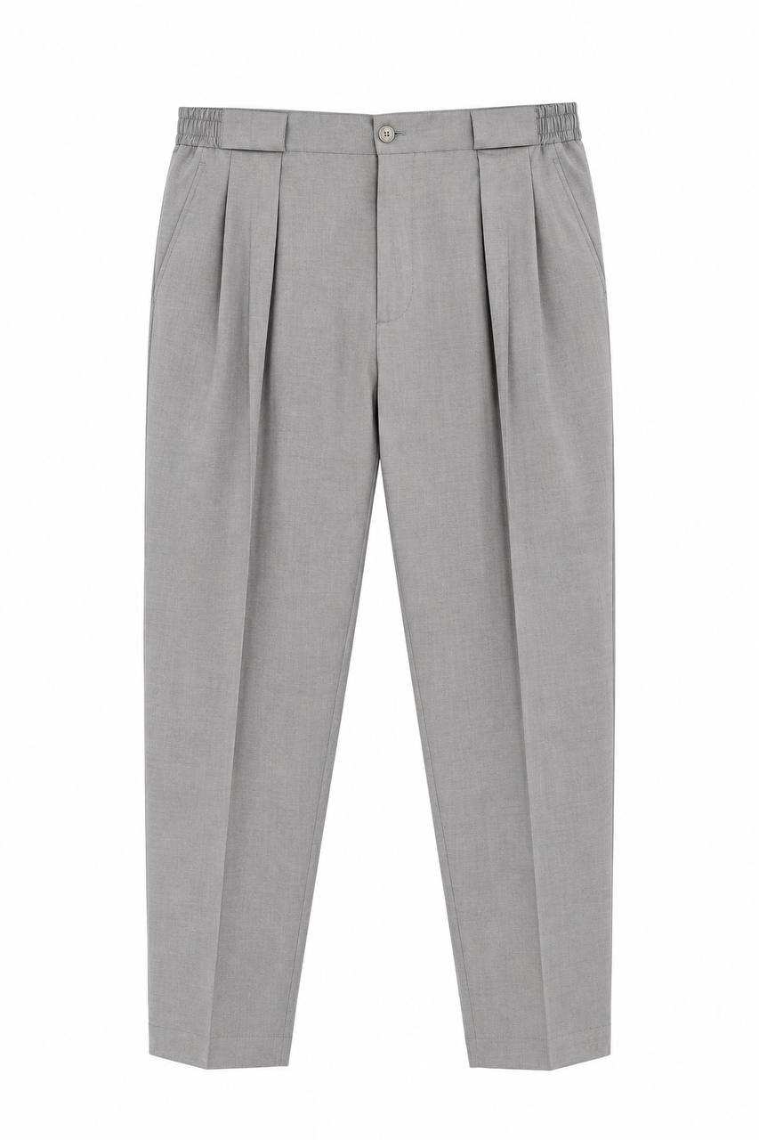 Pantalone Uomo Morbido con Elastico Laterale in Vita - De Matteo Uomo