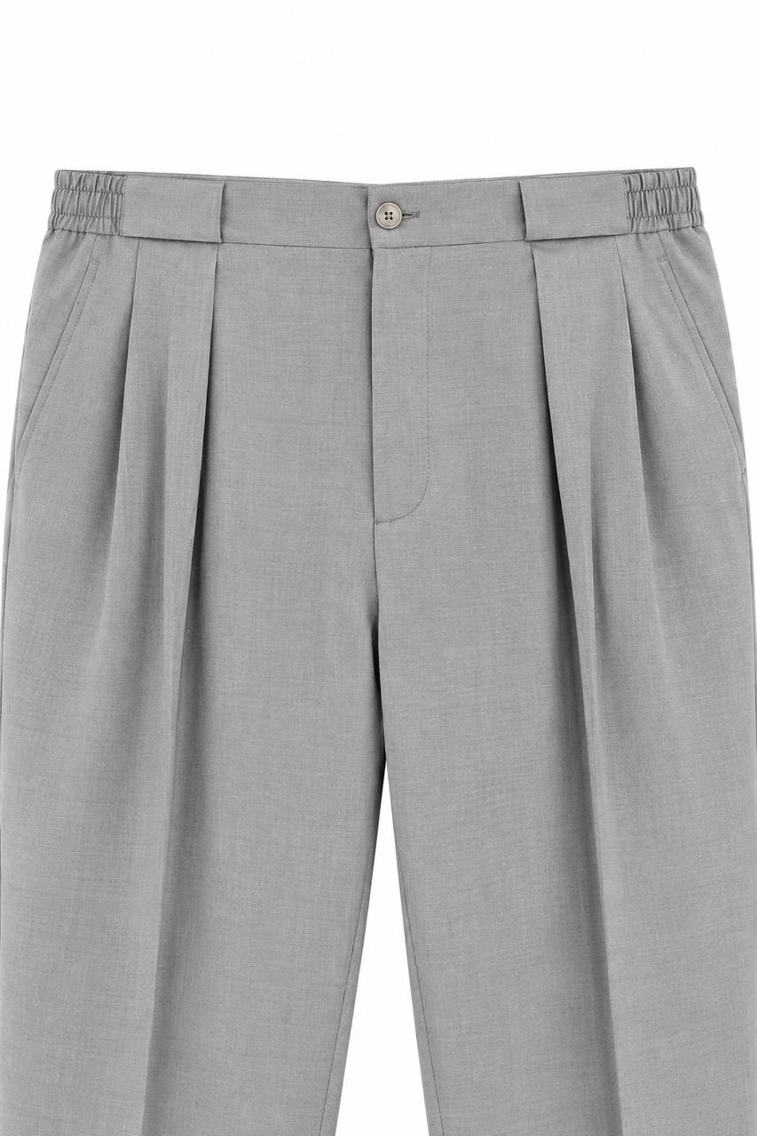 Pantalone Uomo Morbido con Elastico Laterale in Vita - De Matteo Uomo