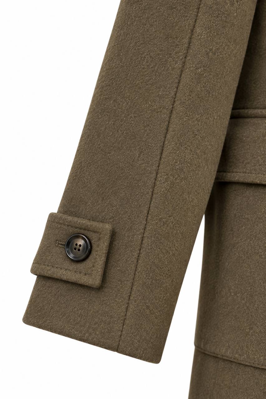 Cappottino Uomo Doppiopetto con Tasconi e Martingala