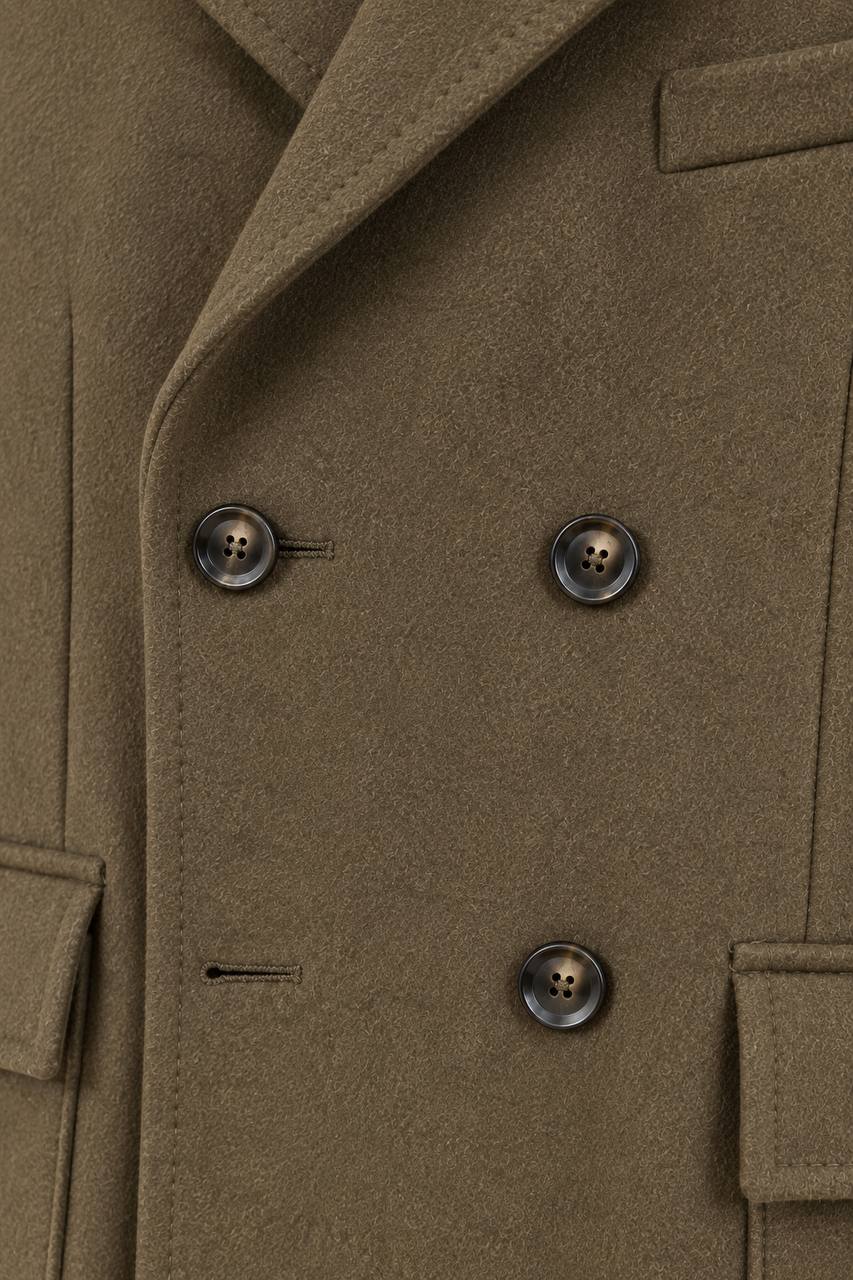 Cappottino Uomo Doppiopetto con Tasconi e Martingala