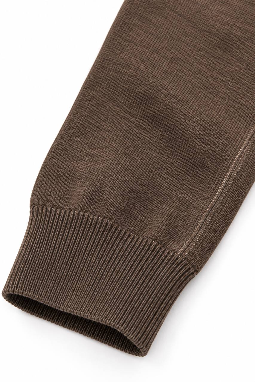 Maglia Uomo Girocollo Basic con Trama nel Tessuto