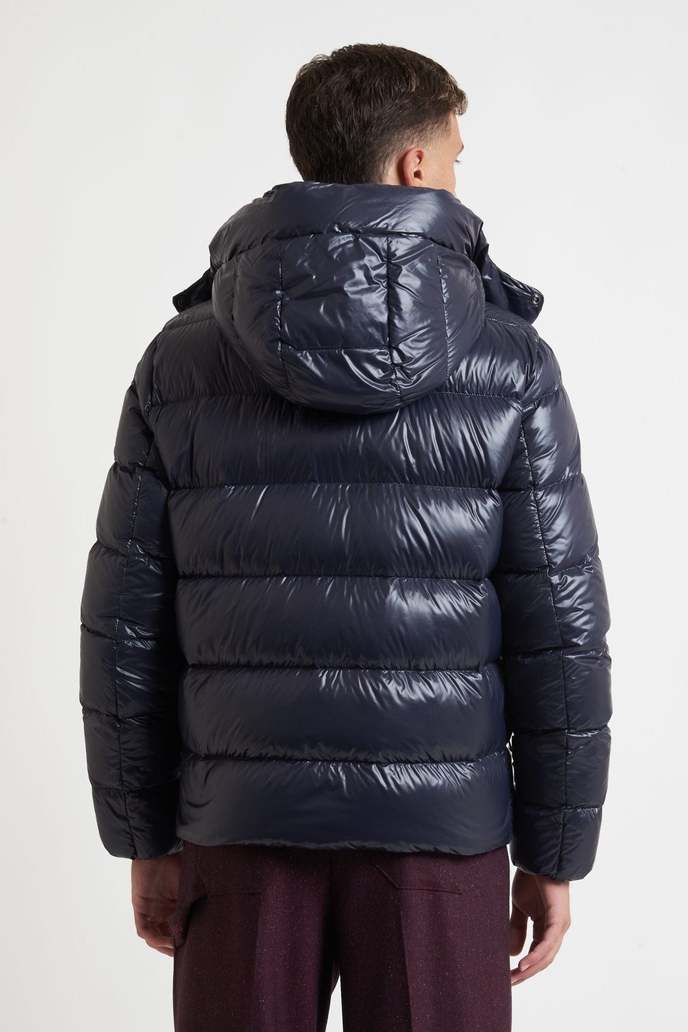 Piumino OOSY Imbottito in Nylon Vera Piuma lucido sy94407 - De Matteo Uomo