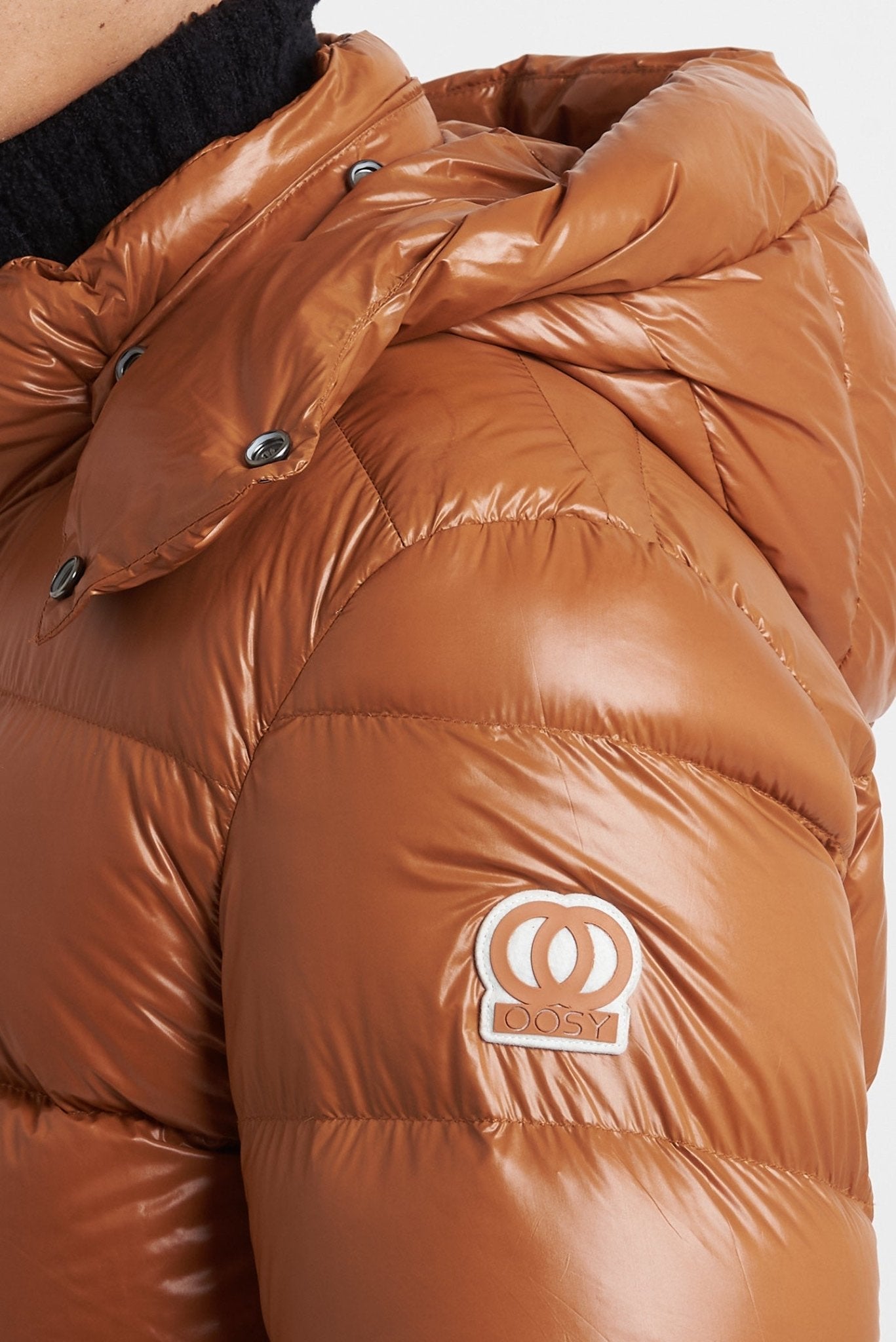 Piumino OOSY Imbottito in Nylon Vera Piuma lucido sy94407 - De Matteo Uomo