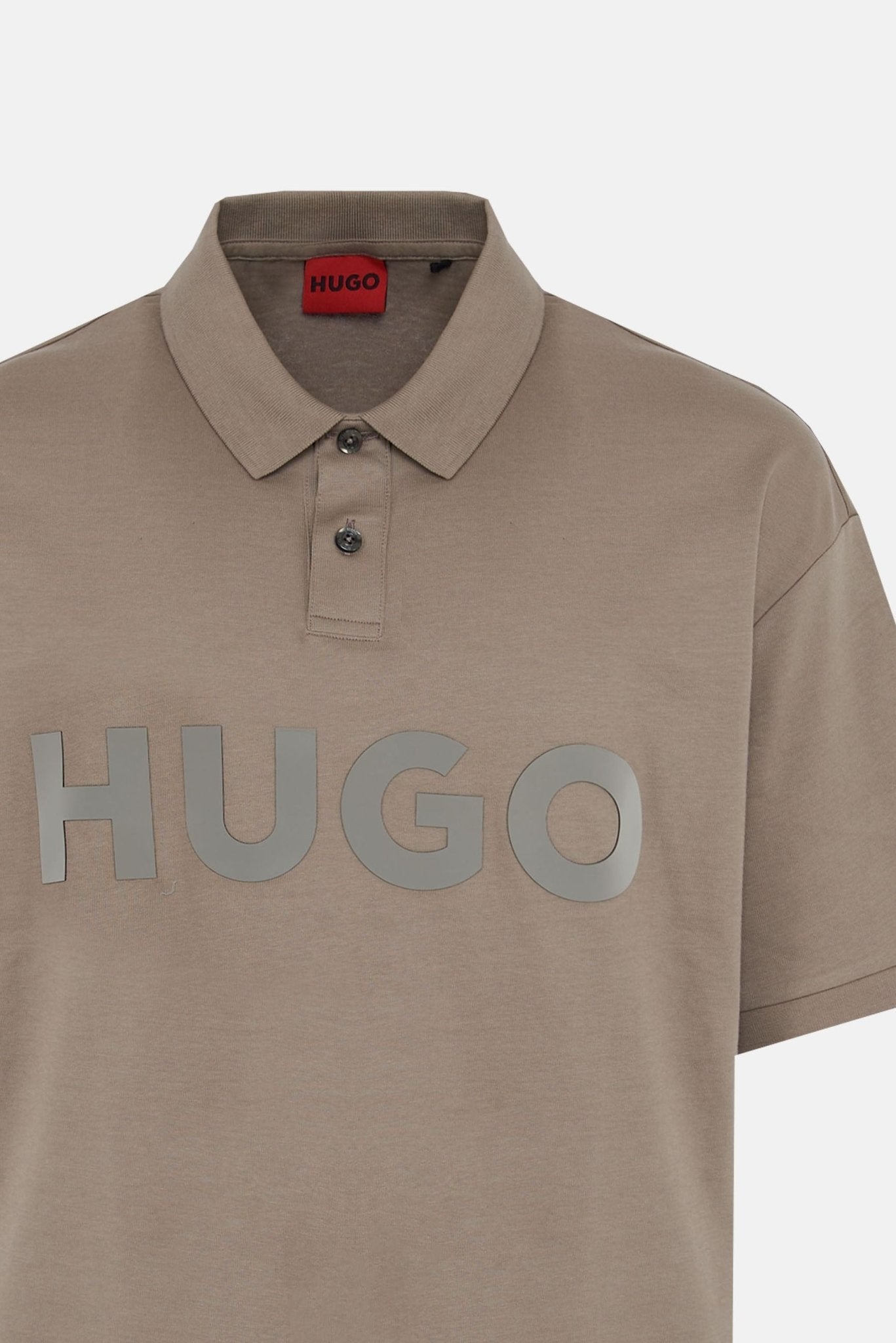 Polo Basic in Cotone con Logo sul Petto e Chiusura a Bottoni 5301 - De Matteo Uomo
