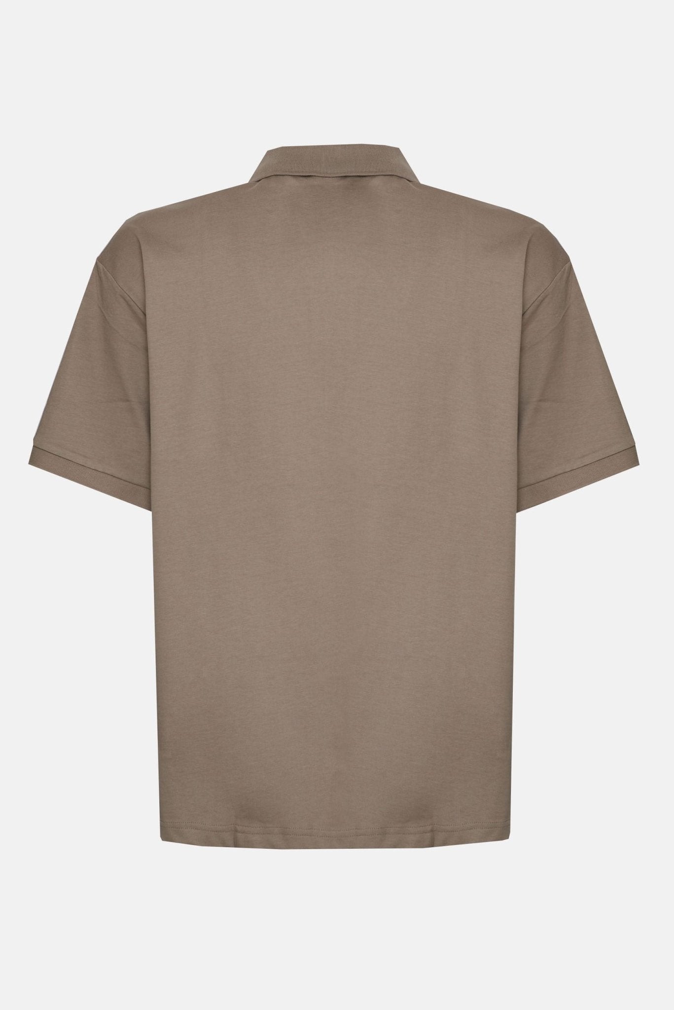 Polo Basic in Cotone con Logo sul Petto e Chiusura a Bottoni 5301 - De Matteo Uomo
