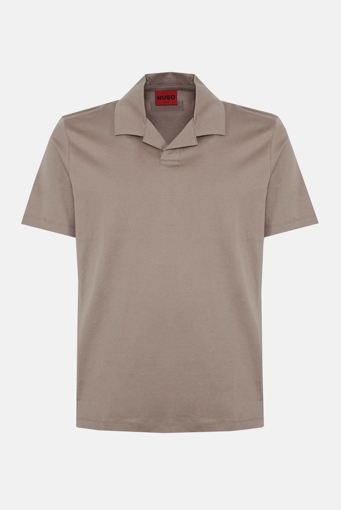 Polo Basic Tortora HUGO in Cotone 2961 - De Matteo Uomo