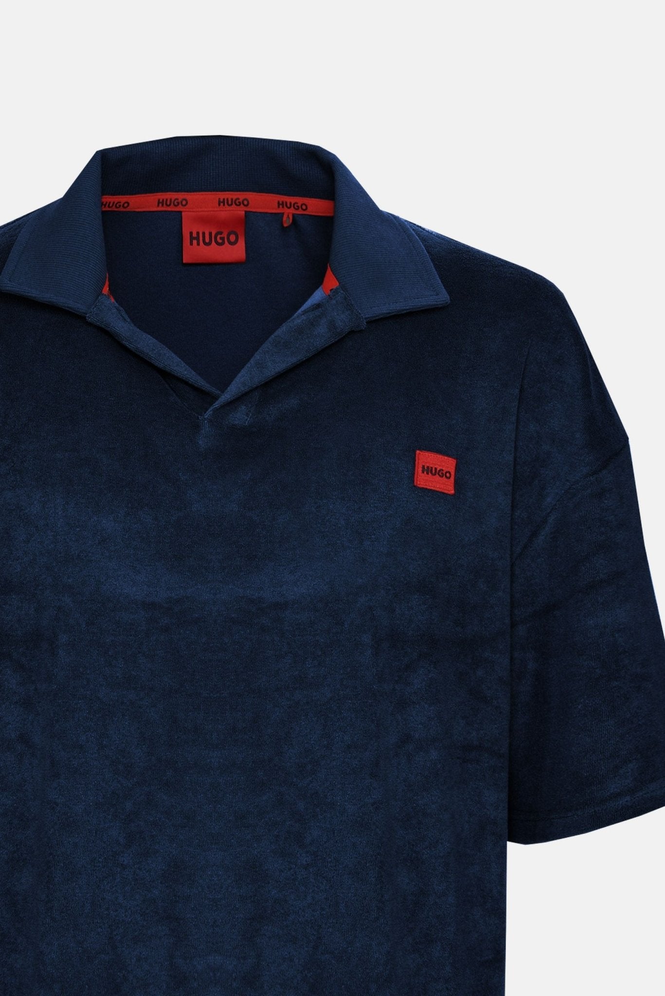 Polo in Spugna con Logo sul Petto 9744 - De Matteo Uomo