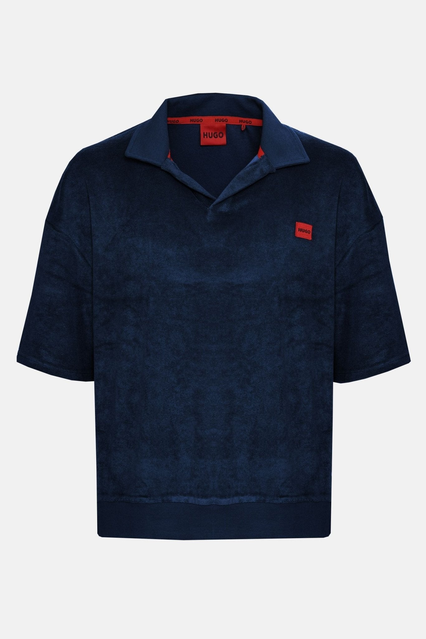 Polo in Spugna con Logo sul Petto 9744 - De Matteo Uomo