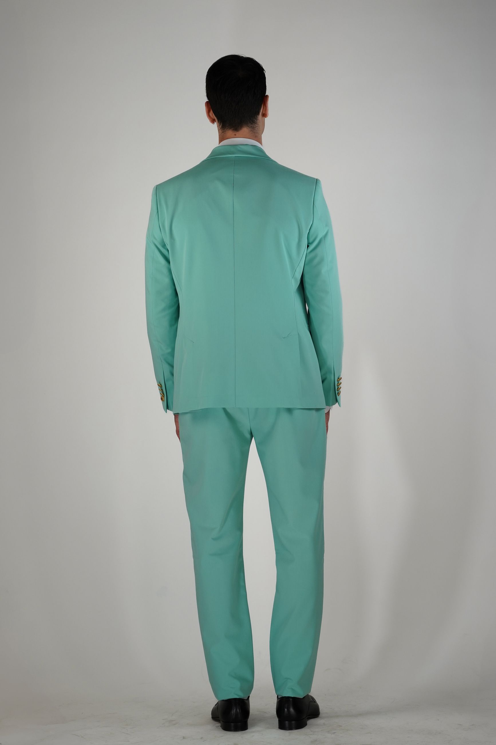 Abito Doppiopetto con Mezza Fodera e Pantalone Coordinato