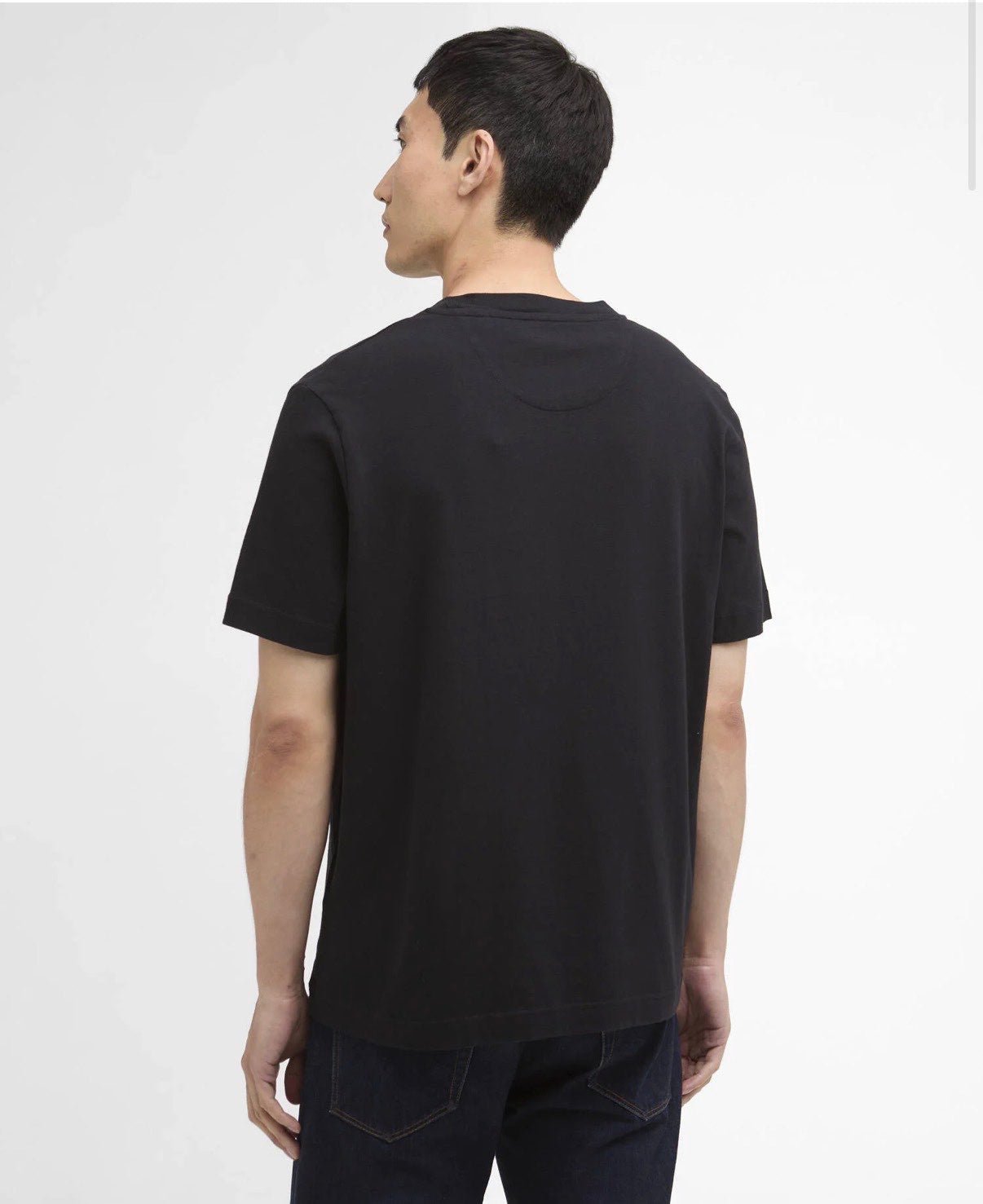 T-shirt in Cotone con Stampa Frontale Basic bk11. - De Matteo Uomo