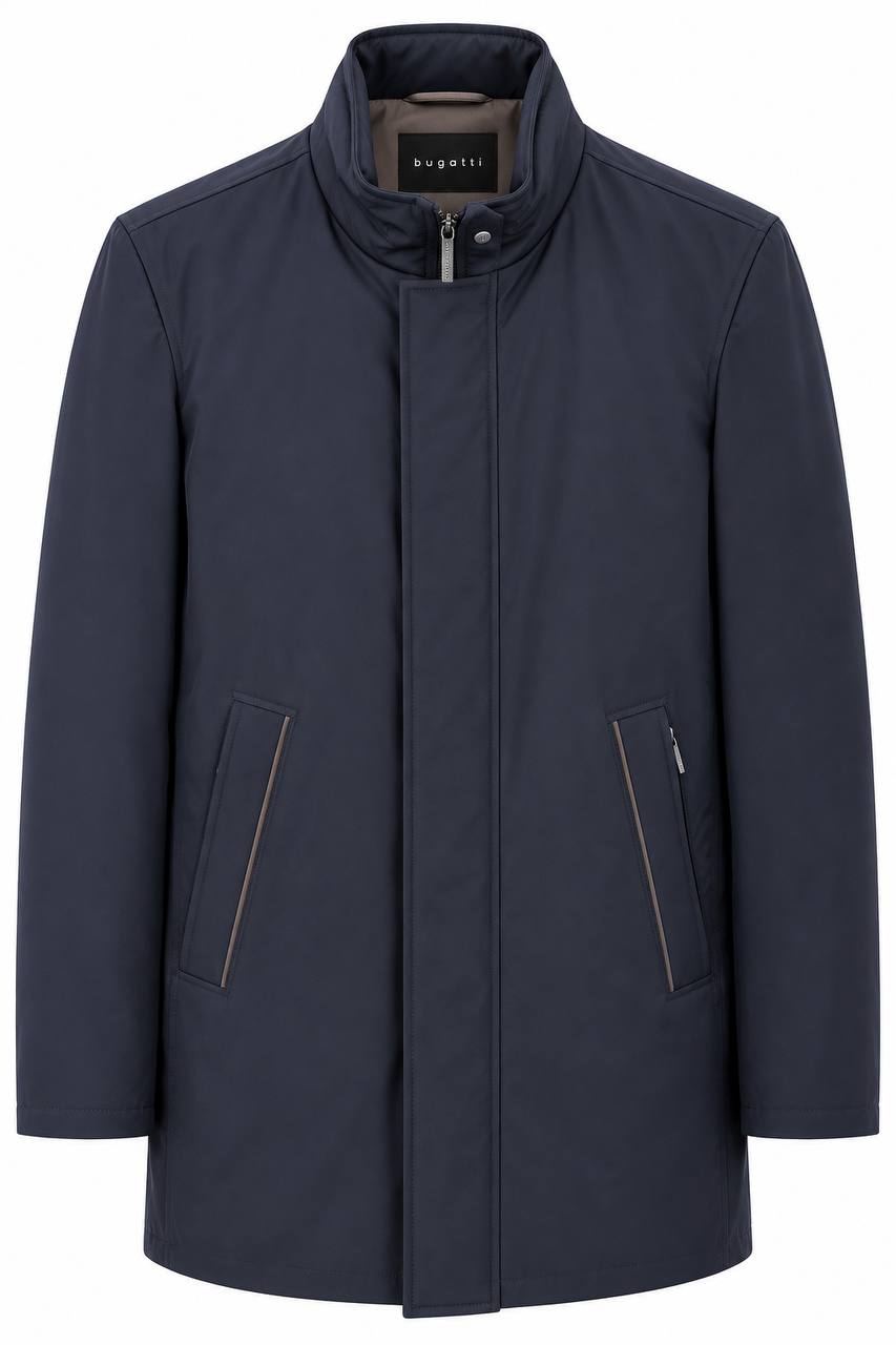 Trench Uomo Idrorepellente e Termico con Chiusura Bottoni e Zip - De Matteo Uomo